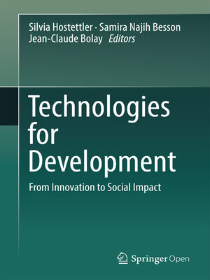 cover image of Technologies for Development